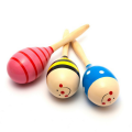 Brinquedo musical de madeira do bebê das maracas musicais educacionais de 15cm / de 20cm / de 25cm para crianças